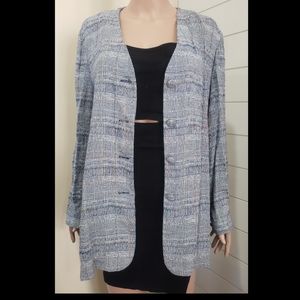 Ellen Figg Button Down Blouse - Size 14